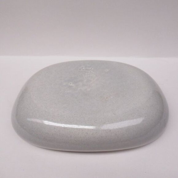 Steubenville American Modern Gray RUSSEL WRIGHT 9 1/2 Inch Oval Serving Bowl - Picture 5 of 6